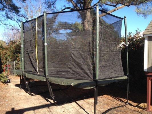 Commercial Trampoline Assembly Service