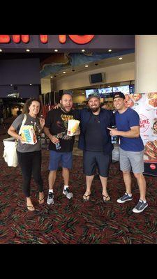 Me and the gang at the September 2017 release of "It" at AMC Fashion Valley