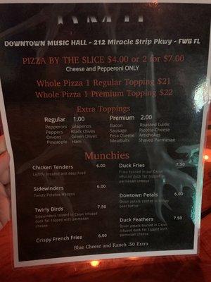 Menu!