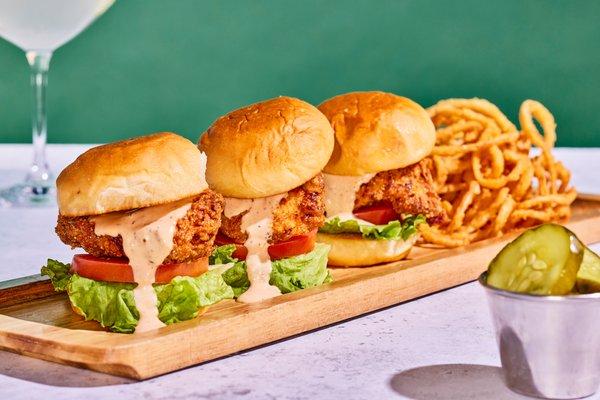 Fried Chicken Sliders