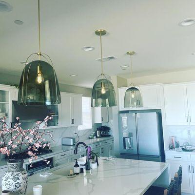 Kitchen pendants