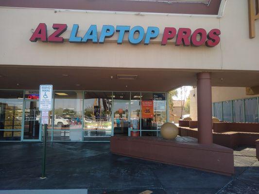 AZ Laptop Pros store front in Chandler Az