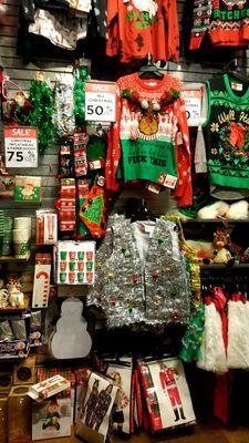 Christmas goods on clearance, they got some good stuff for a great price..