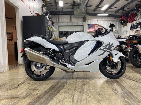 I purchased a 2022 Hayabusa.