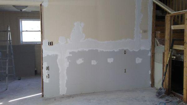 Drywall repair, painting