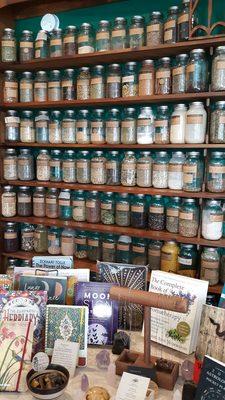 Herbs and books