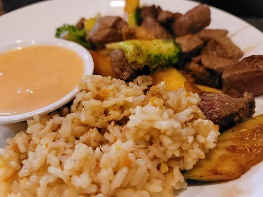 Beef hibachi