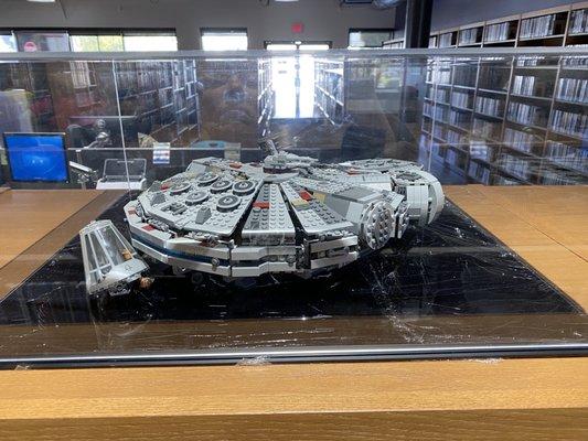 Star Wars LEGO display