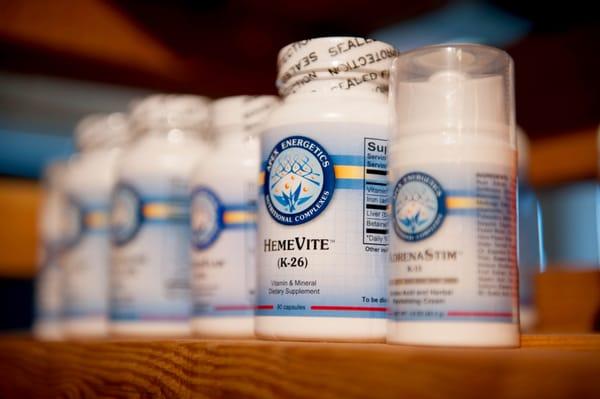 We offer an array of high quality supplements.