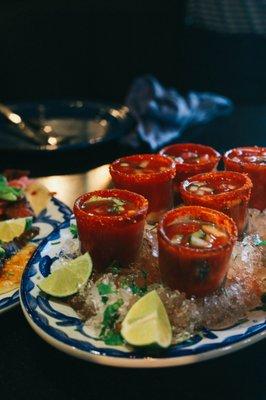 Oyster shooters