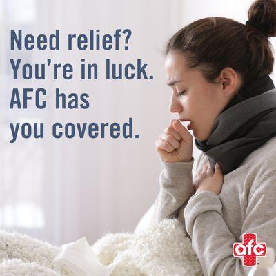 Don't let flu hold you down.