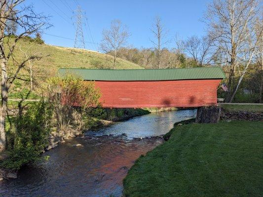 Link Farm Covered Bridge, Newport