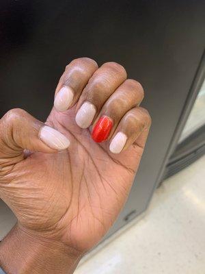 Gel polish (no manicure)- $22