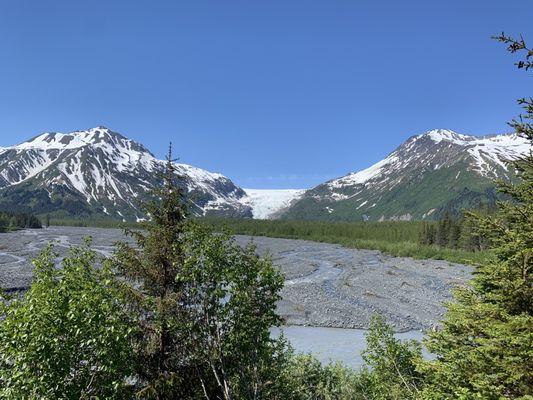 Stop on the way to Exit Glacier (in the background)