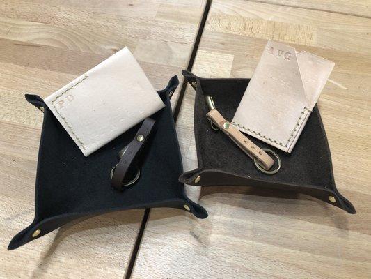 The leather product making class was amazing! Thanks Lydia!