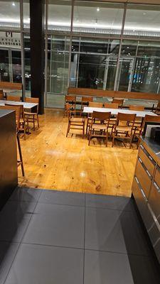 Restaurant FOH floors