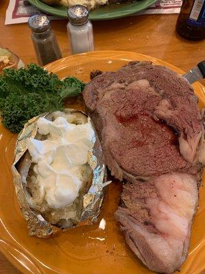 Prime rib Sunday special