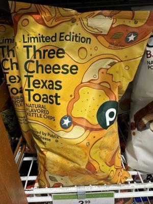 New Chips coming home with me for NFL season!! Three Cheese Texas Toast