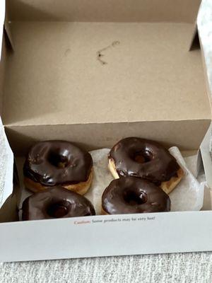 Iced Chocolate Donuts