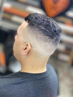 Mens classic skin fade