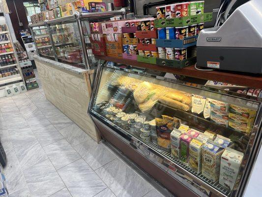 Deli food and dairy products