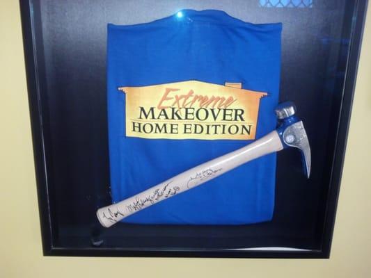 We love to give back, extreme makeover home edition beyers house