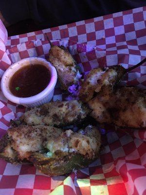 Jalapeño poppers...