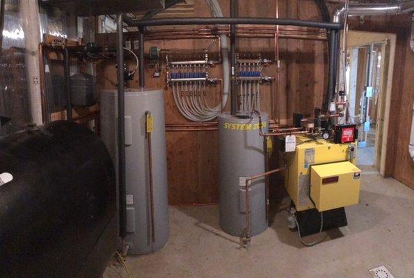 Energy Kinetics System 2000 boiler installed.