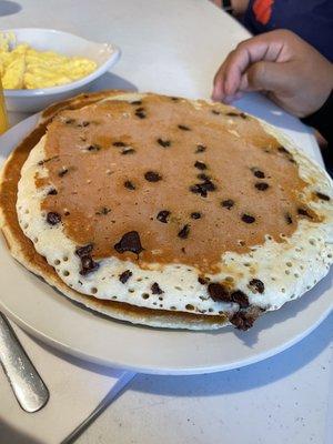 Chocolate chip pancake