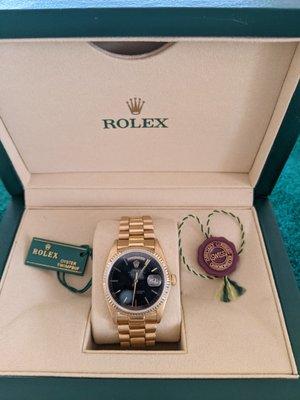 STOLEN 1988 PRESIDENT DATE JUST ROLEX . MODEL # 18038 - SERIAL # 7151115  STOLEN