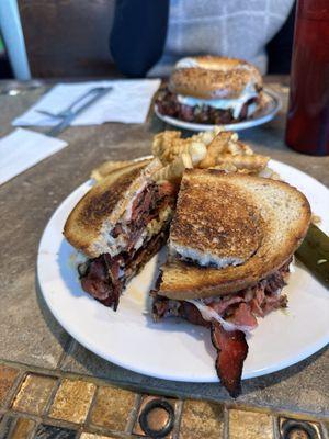 The Rachel sandwich with pastrami