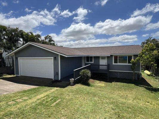 Makawao Roof, Window Replacement, Siding, & Exterior Painting