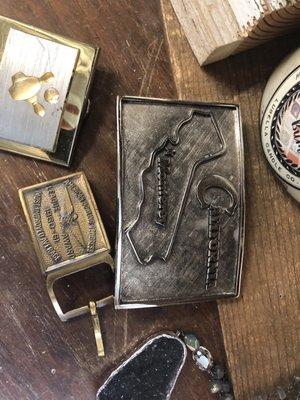 Nice selection of novel belt buckles