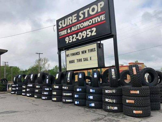 Brand new tires all size available.