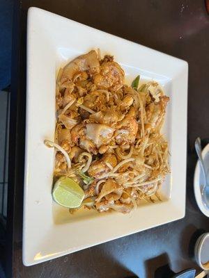 This is the spicy Burmese noodle and shrimp dish I had. Sorry I don't have the name.