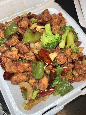 Korean spicy chicken