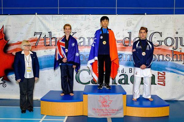 Jesse Finney won Bronze medal at IKGA Global Championship in Vancouver