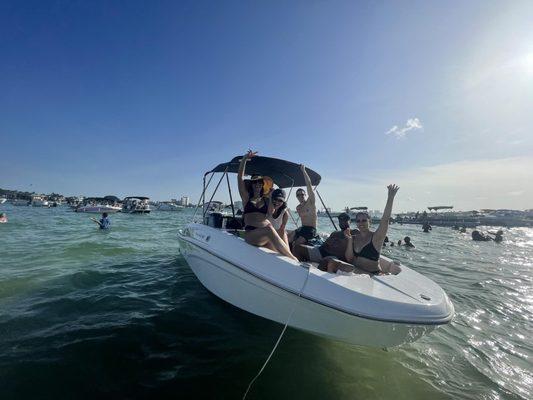 We offer boat tours in the Miami Bay area . We provide the ride, so you can have fun without worry. We also offer captained boat rentals .