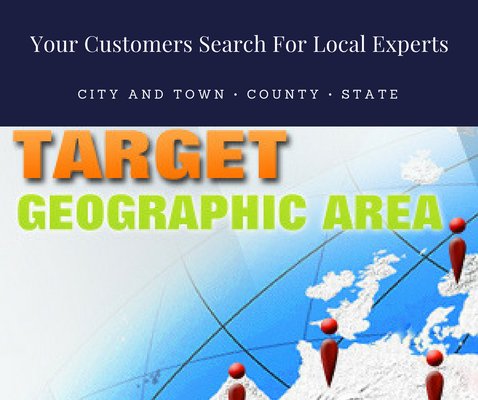 Majority of customers search locally. How big of a geographic reach do you need?