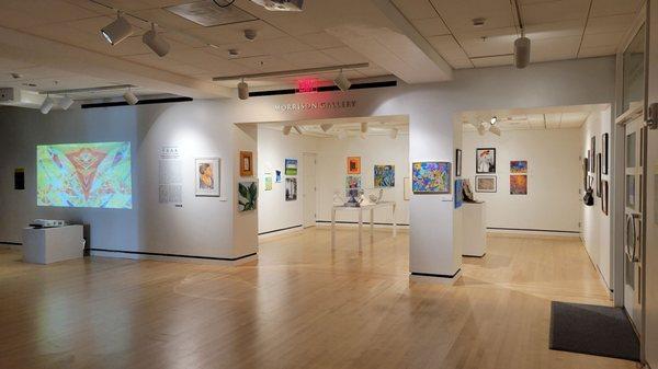 The Morrison Gallery. The FAAA Member Small Works exhibition is featured.