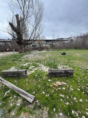 Two Horseshoe pits