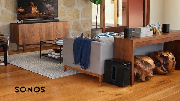 Full Spectrum offers Sonos system that are fast and easy to use!