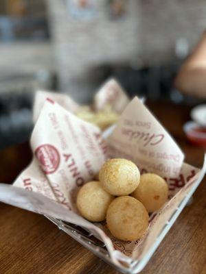 Fried cheese balls