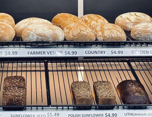 Fresh Baked German Breads