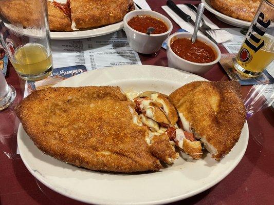 Fried calzone