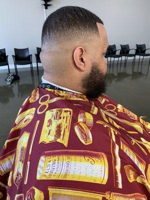 Bald fade Wave length