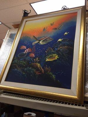 Under sea painting.