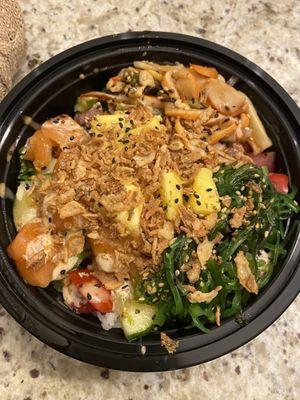 Create Your Own Regular Poke Bowl