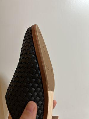 Before and after sole savers Vibram