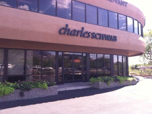 The front of Charles Schwab.